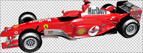 Ferrari Car F2003 GA Free PSD Source download