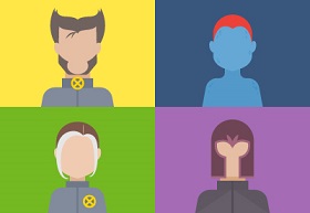 Create a Set of X-Men Avatars in Adobe Illustrator