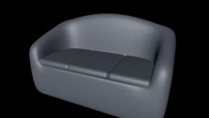 Simple and Fast Couch in Cinema 4D