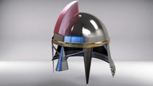 Gladiator Helmet in Maya