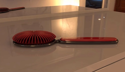 Modeling an Hairbrush in Cinema 4D