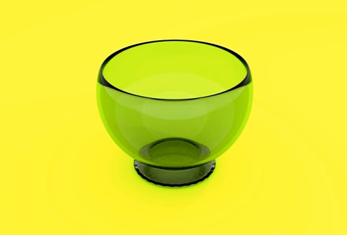 Realistic Glass Bowl in Blender