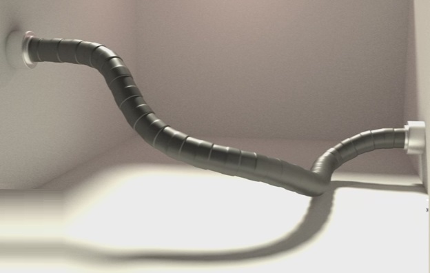 Tube with Curve Modifier in Blender