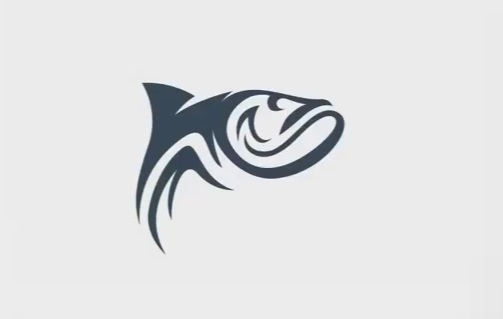 Draw a Salmon Logo in Illustrator