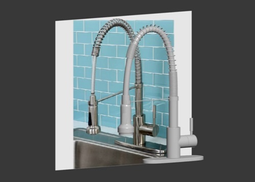 Kitchen Faucet in 3ds Max