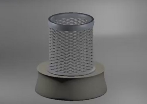 Modelling a Office Trash Bin 3D in Blender