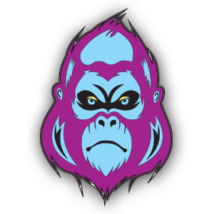 Free Vector Gorilla Logo download