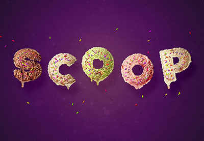 Create an Ice-Cream Text Effect in Photoshop