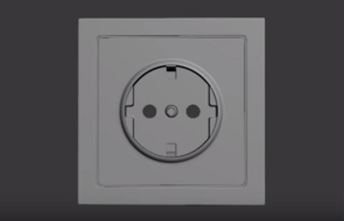 Modelling a Power Socket in 3ds Max