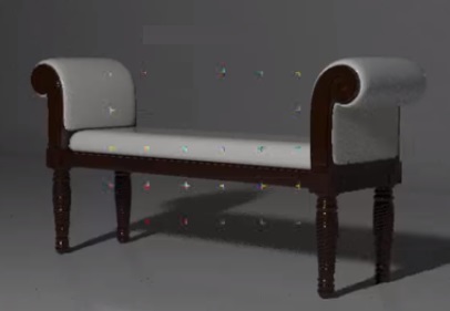 Modeling a Classic Bench Furniture in 3ds Max