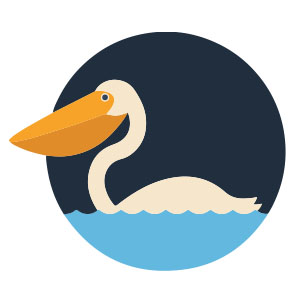 Quick Pelican Free vector download