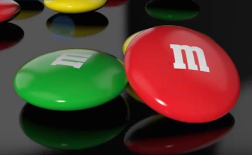 Modeling a M&M'S Chocolate Candy in Cinema 4D