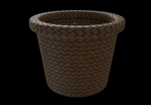 Modeling a Palm Leaf Basket in Autodesk 3ds Max