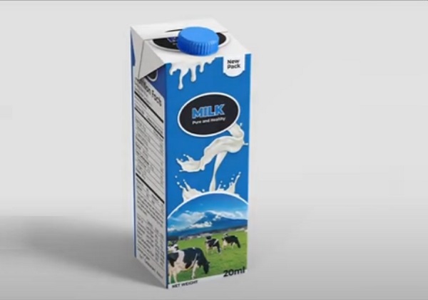 Draw a Milk Box Packaging in Adobe Illustrator