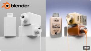 Quickly and easily model bottles in Blender