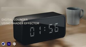 This video tutorial shows how to create a realistic digital counter in Cinema 4D