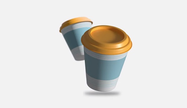 Make 3D Paper Coffee Cup in Adobe Illustrator