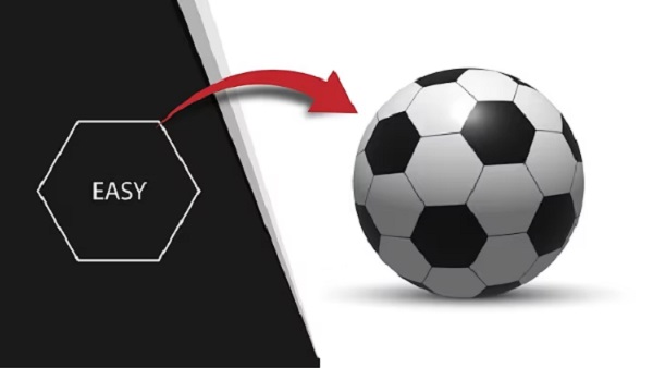 Draw a Realistic Soccer Ball 3D in Adobe Illustrator